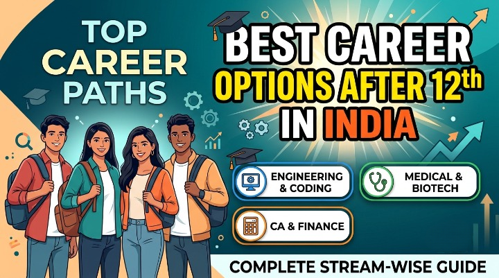 Best Career Options after 12th in India