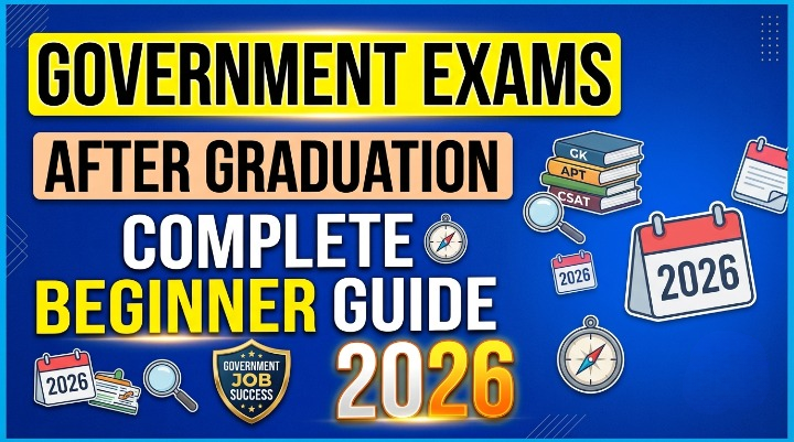 Government Exams After Graduation: Complete Beginner Guide 2026