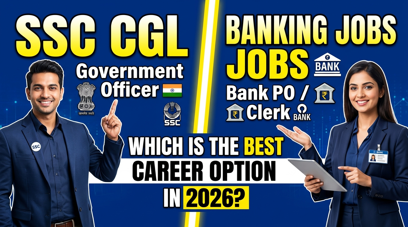 SSC CGL vs Banking Jobs: Which is the Best Career Option in 2026?